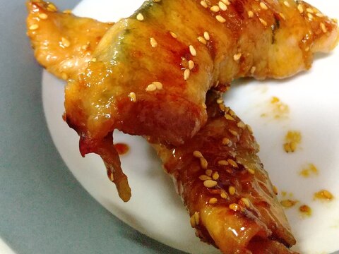 かぼちゃの豚肉巻き